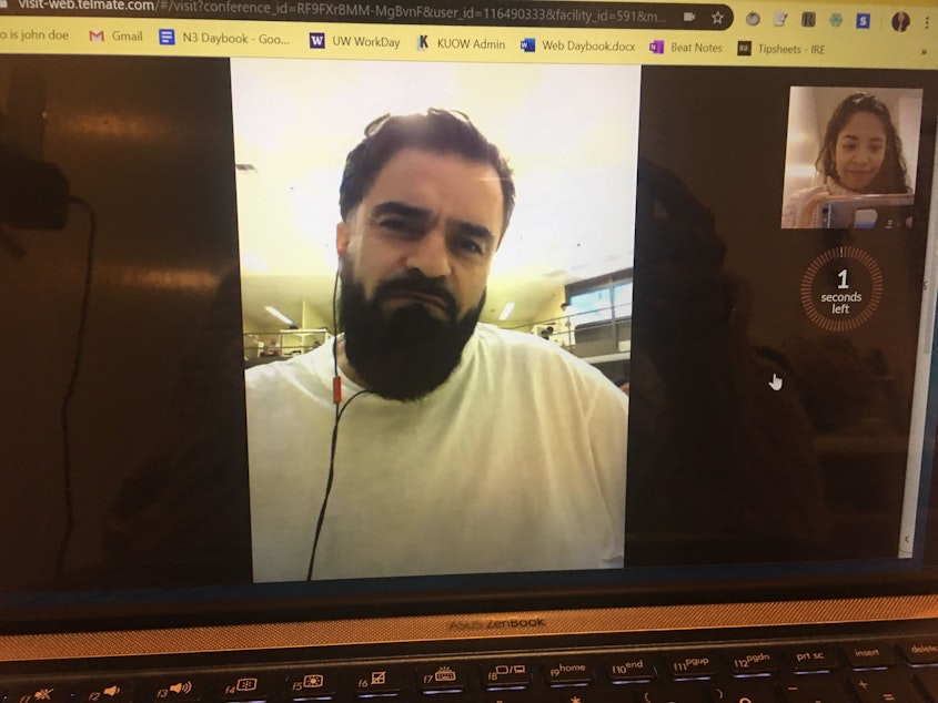 caption: Jose Robles from the Northwest Detention Center