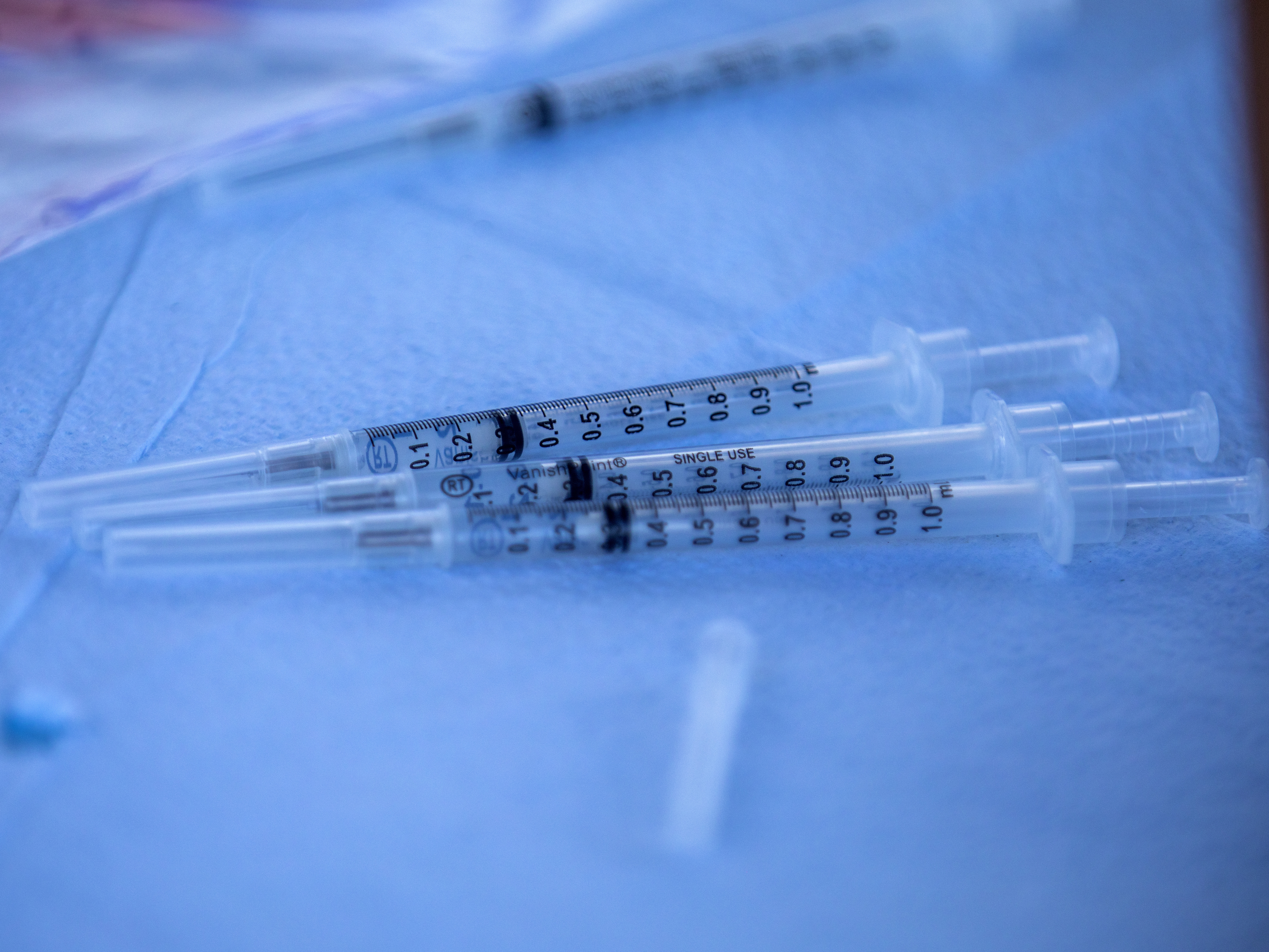 caption: A study by the National Institutes of Health this week suggests people who got the J&J vaccine as their initial vaccination against the coronavirus may get their best protection from choosing an mRNA vaccine as the booster.