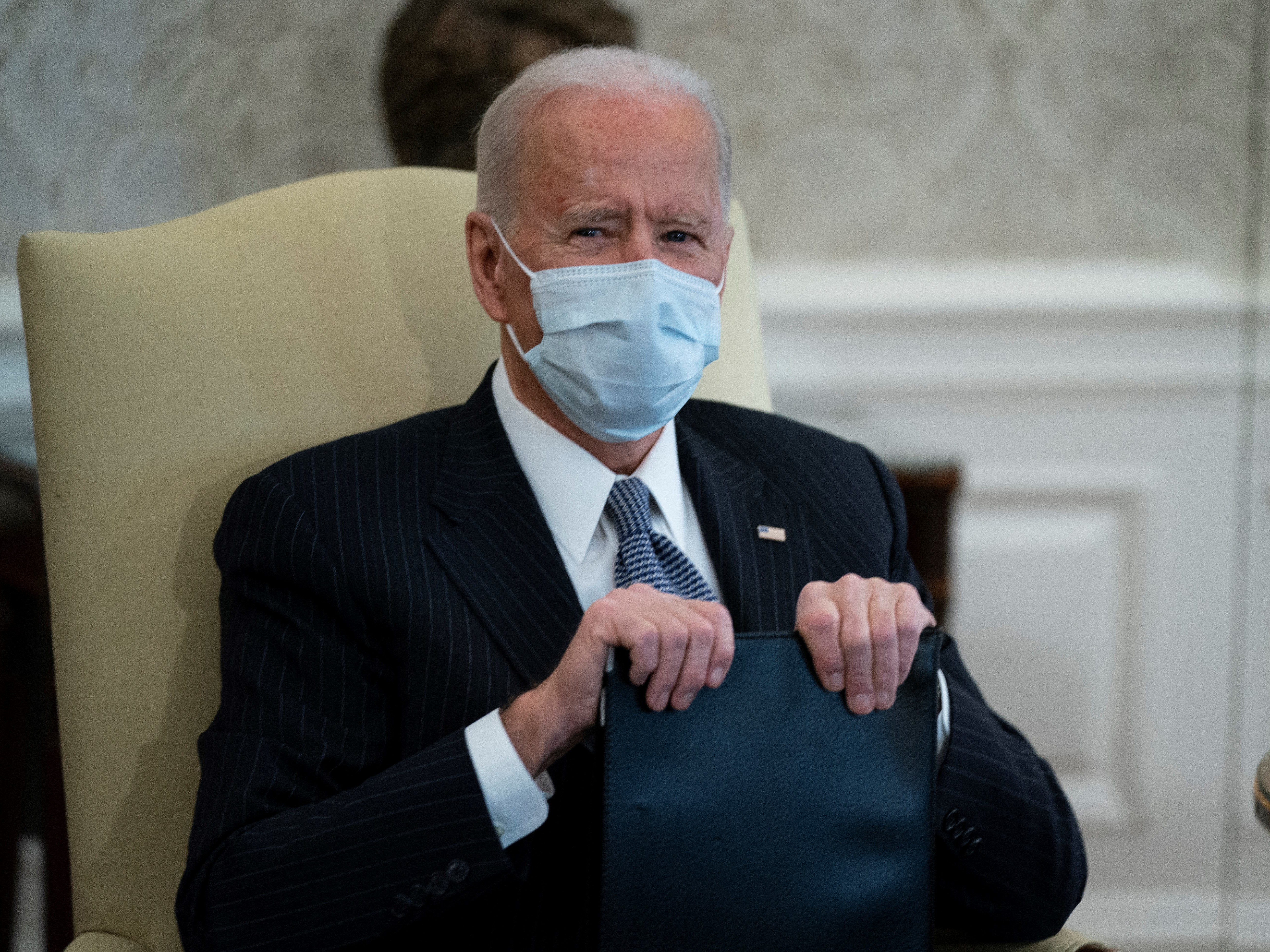 caption: President Biden on Wednesday announced more of the team that will tackle the addiction crisis.