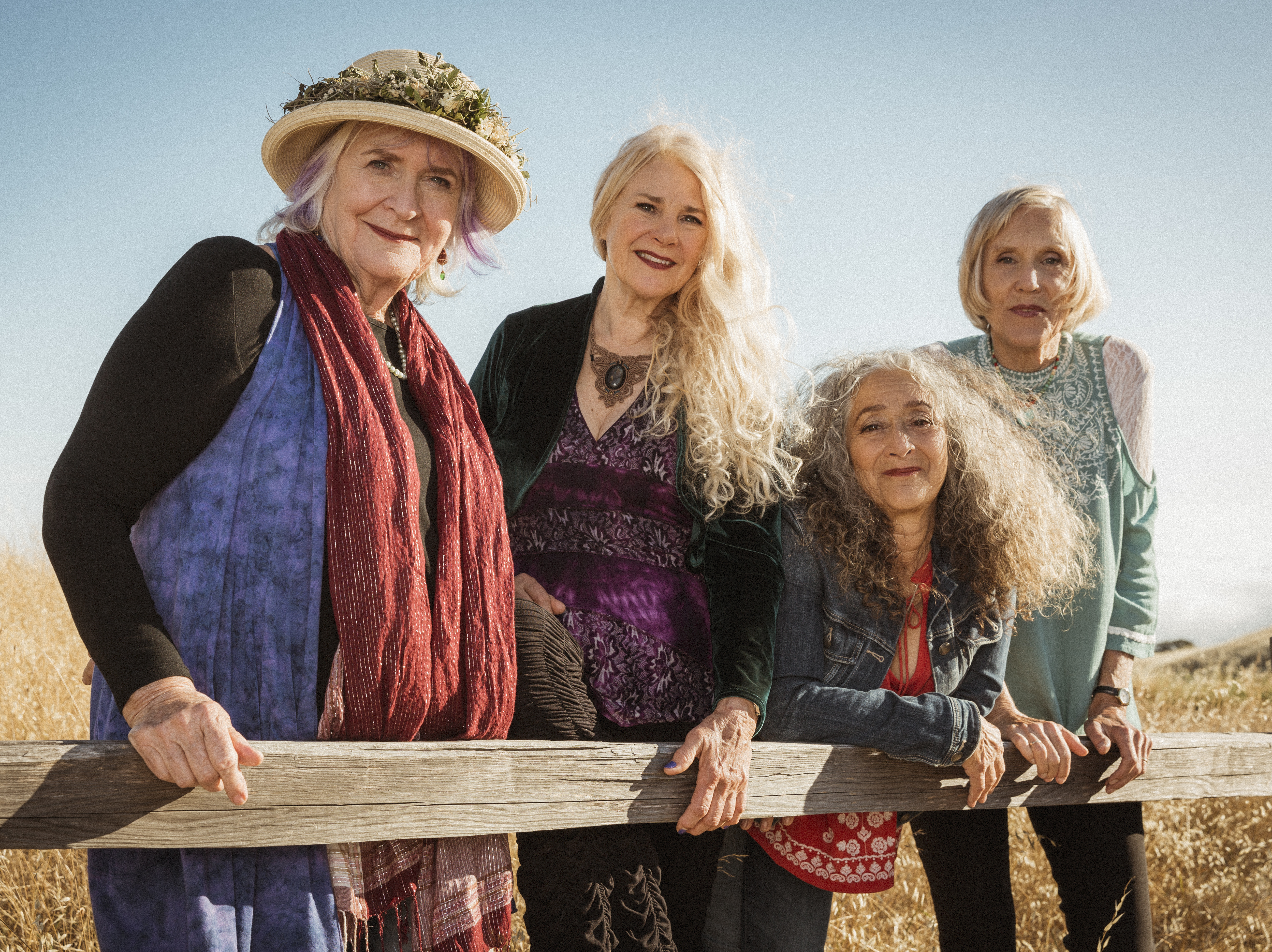 caption: Decades after their original run in 1960s San Francisco, the members of Ace of Cups have finally released their first album.