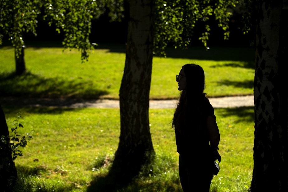 caption: Alison is portrayed on Friday, July 15, 2022, in Seattle.