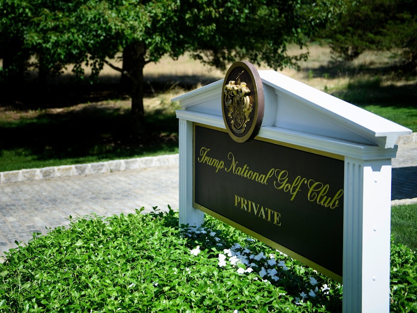 caption: <em>The New York Times</em> report says that at least two supervisors at Trump National Golf Club Bedminster in New Jersey were aware that two female employees were not in the country legally.
