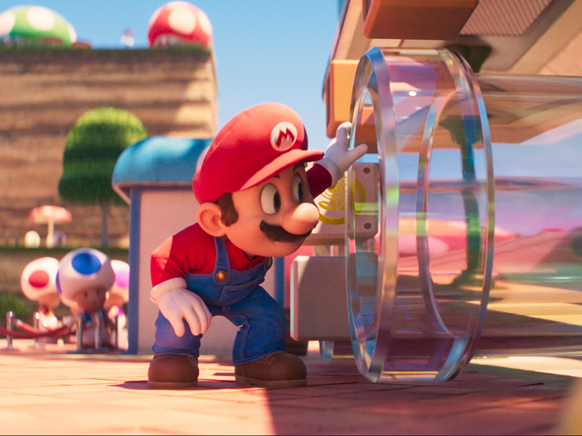 caption: Mario (Chris Pratt) in <em>The Super Mario Galaxy Movie.</em>