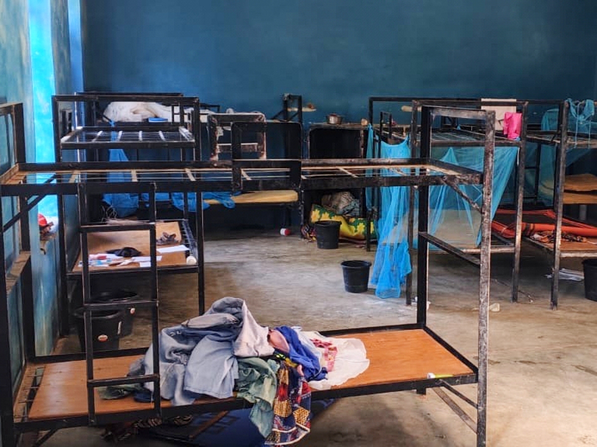 caption: This photo released by the Christian Association of Nigeria shows the dormitories of St. Mary's Catholic Primary and Secondary School after gunmen abducted children and staff in Papiri community in Nigeria on Friday.