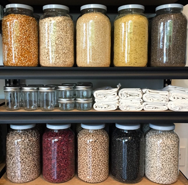 caption: A look inside Scoop Marketplace, a zero-waste store in Seattle's Central District, where owner Stephanie Lentz wants to make bulk food buying the norm. 