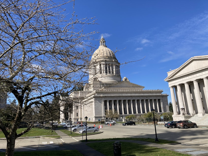 caption: Washington lawmakers, meeting mostly remotely this year, have crossed the midpoint of the 105-day legislative session and passed a key deadline for non-budget bills to pass off the floor of one chamber or the other.
