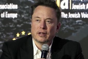 caption: Elon Musk, owner of X, sued the Center for Countering Digital Hate after the group published a series of reports detailing an uptick of hate speech on X, the social media platform formerly known as Twitter.