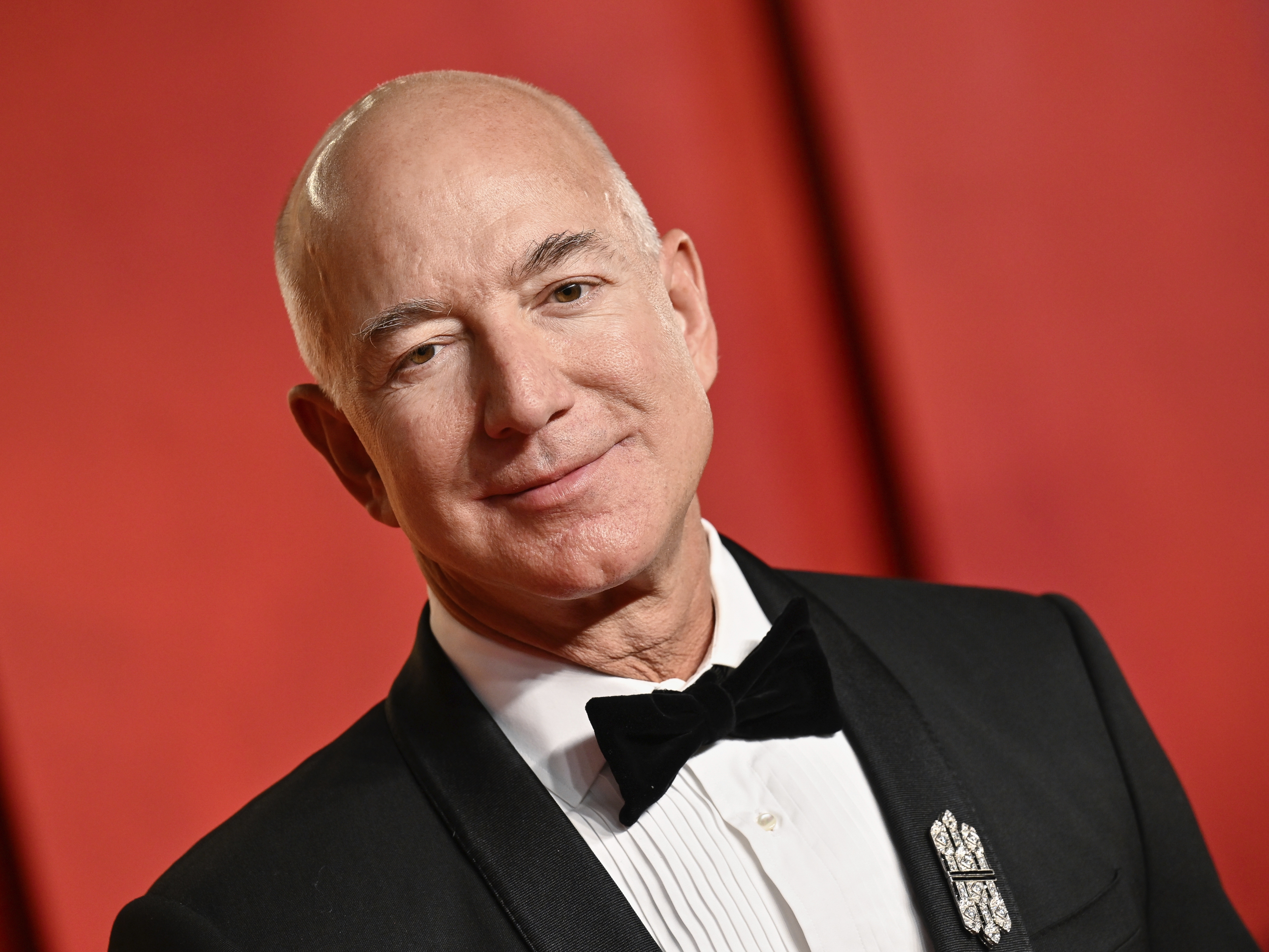 caption: Owner Jeff Bezos blocked <em>The Washington Post</em> from endorsing a presidential candidate less than two weeks before Election Day. The editorial board had drafted an endorsement for Kamala Harris.