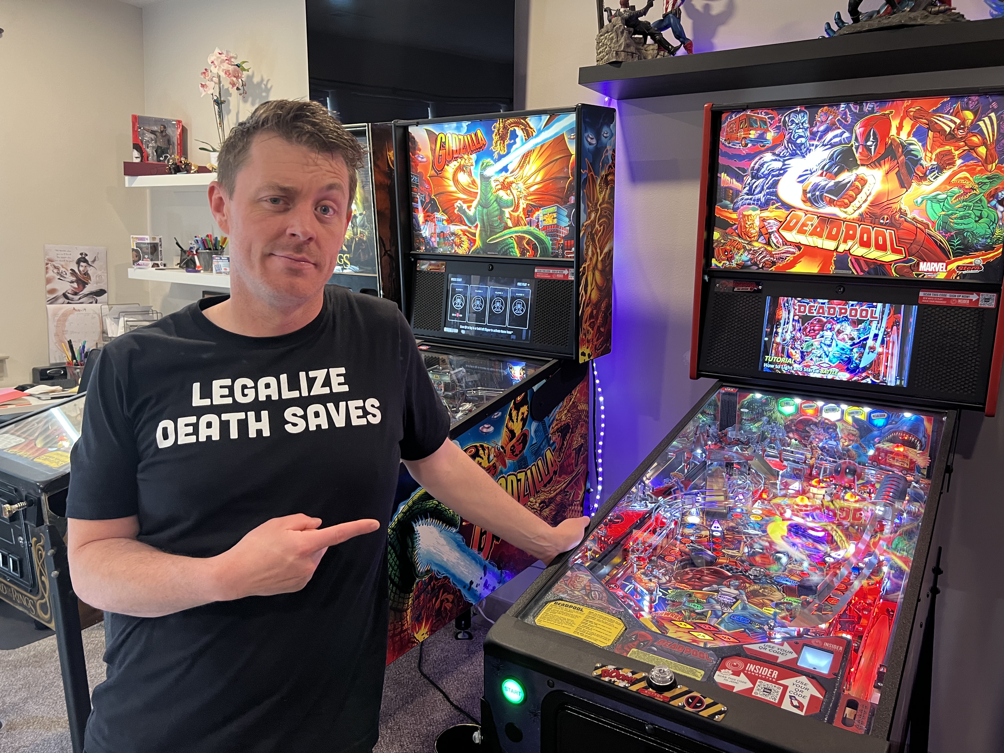 caption: Brent Bowen started playing pinball as a kid in the Tri-Cities. Now, he owns seven pinball machines and hopes to start a league in the Tri-Cities, where there's a dearth of pinball players compared to the rest of the Northwest.