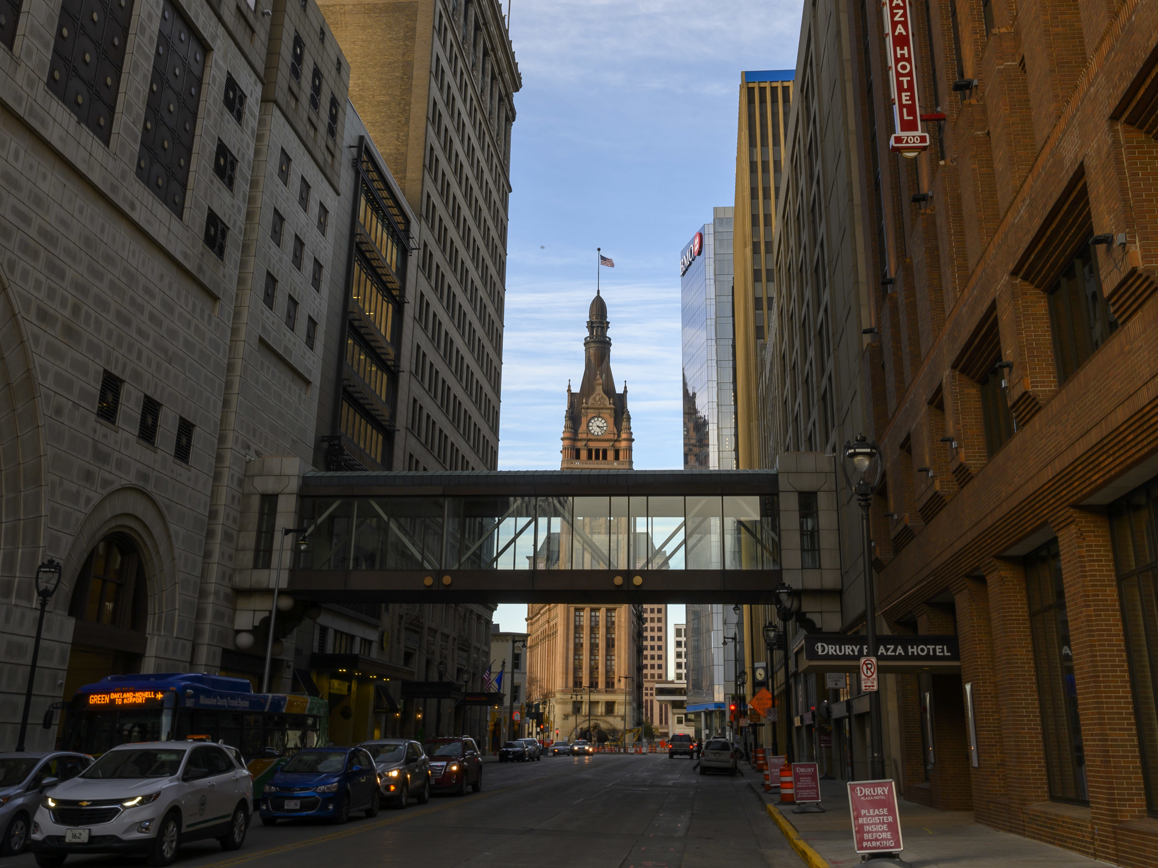 caption: Milwaukee will host The 2020 Democratic National Convention in July. Wisconsin is deeply purple and with many recent statewide elections won by slim margins, both parties are saying they'll fight for votes.