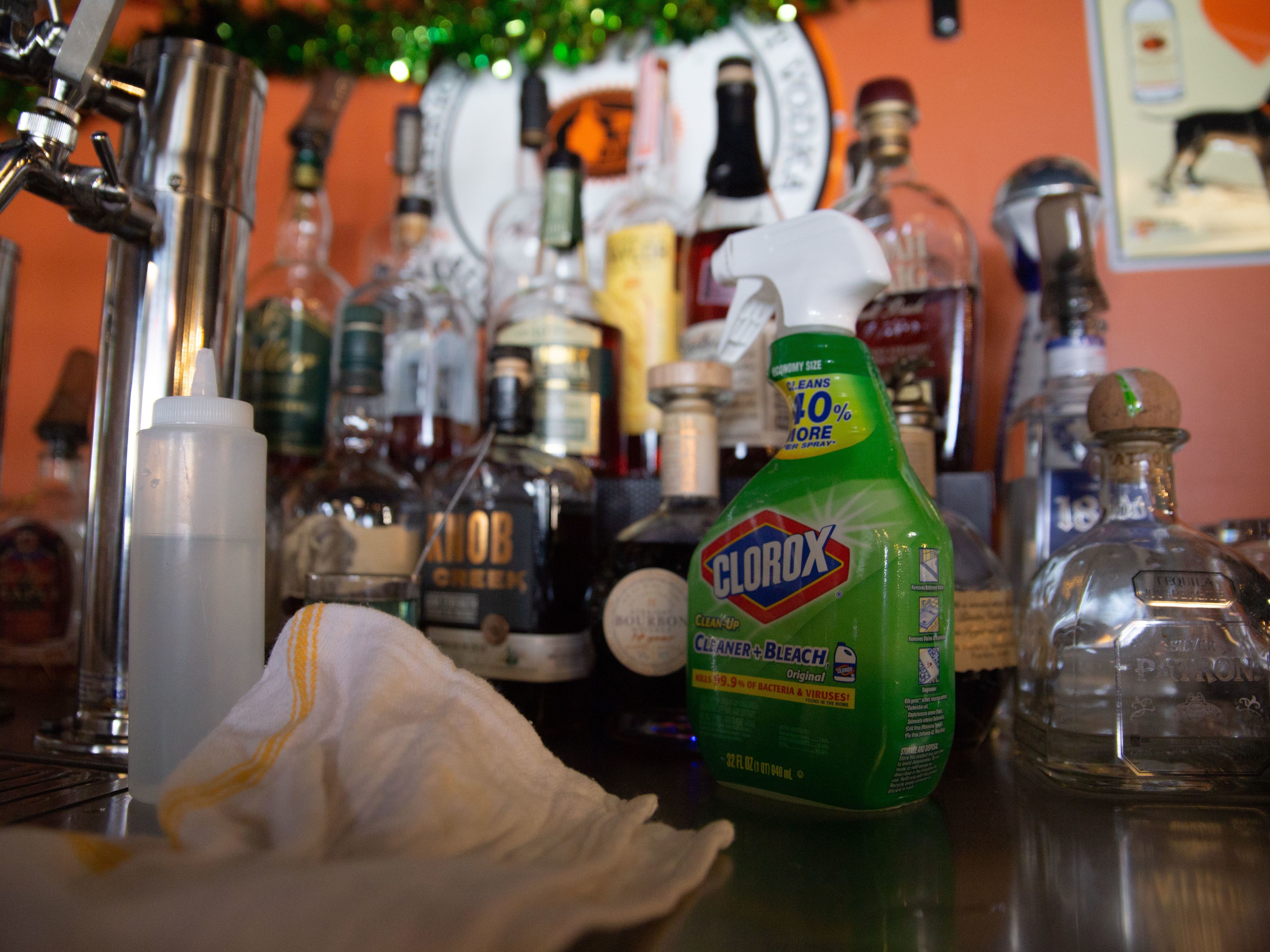 caption: Hairless Hare Brewery in Vandalia, Ohio., before Gov. Mike DeWine ordered a mandatory shutdown of all bars and restaurants starting at 9 p.m. on Sunday.