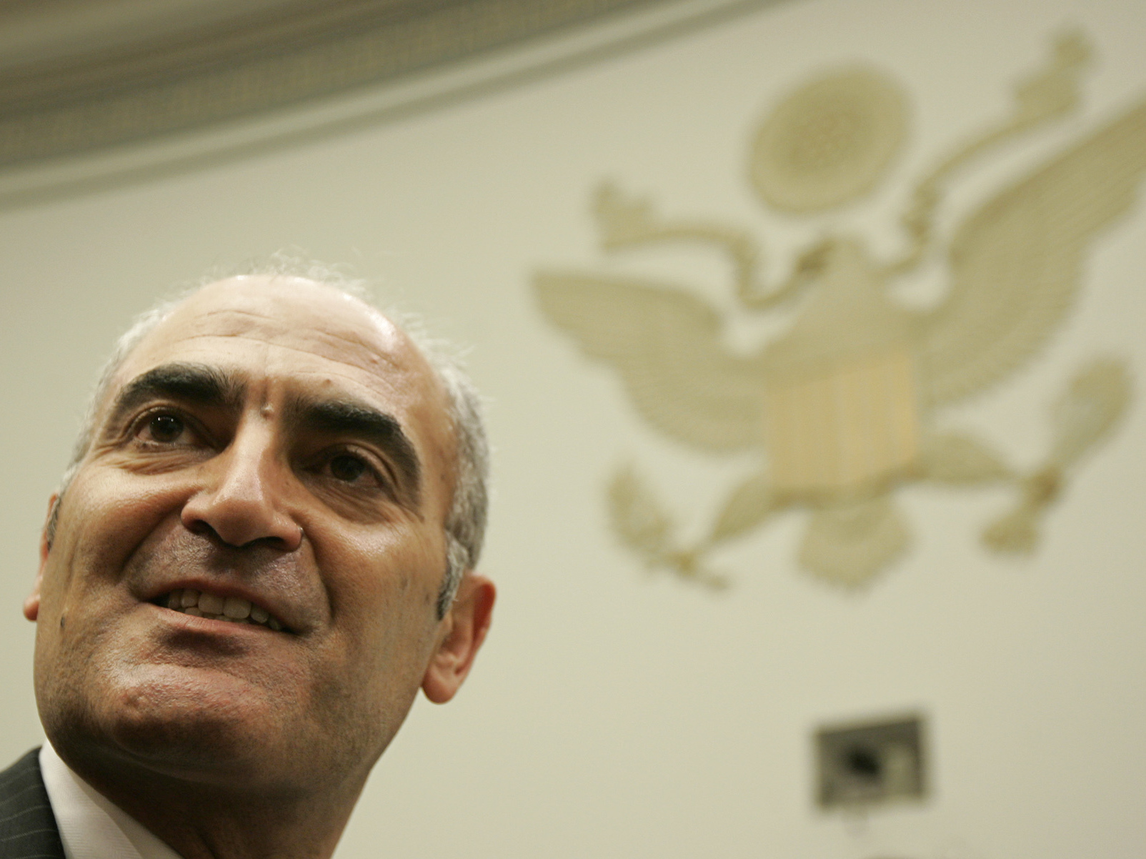 caption: Moncef Slaoui, seen on Capitol Hill in 2007, will serve as chief adviser on an effort to accelerate the development and distribution of a COVID-19 vaccine.