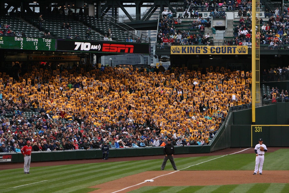 caption: King's Court at Safeco Field