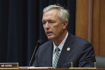 caption: State-level Republican parties are blasting GOP members such as Rep. John Katko, R-N.Y., for voting in favor of impeaching President Trump on Wednesday.