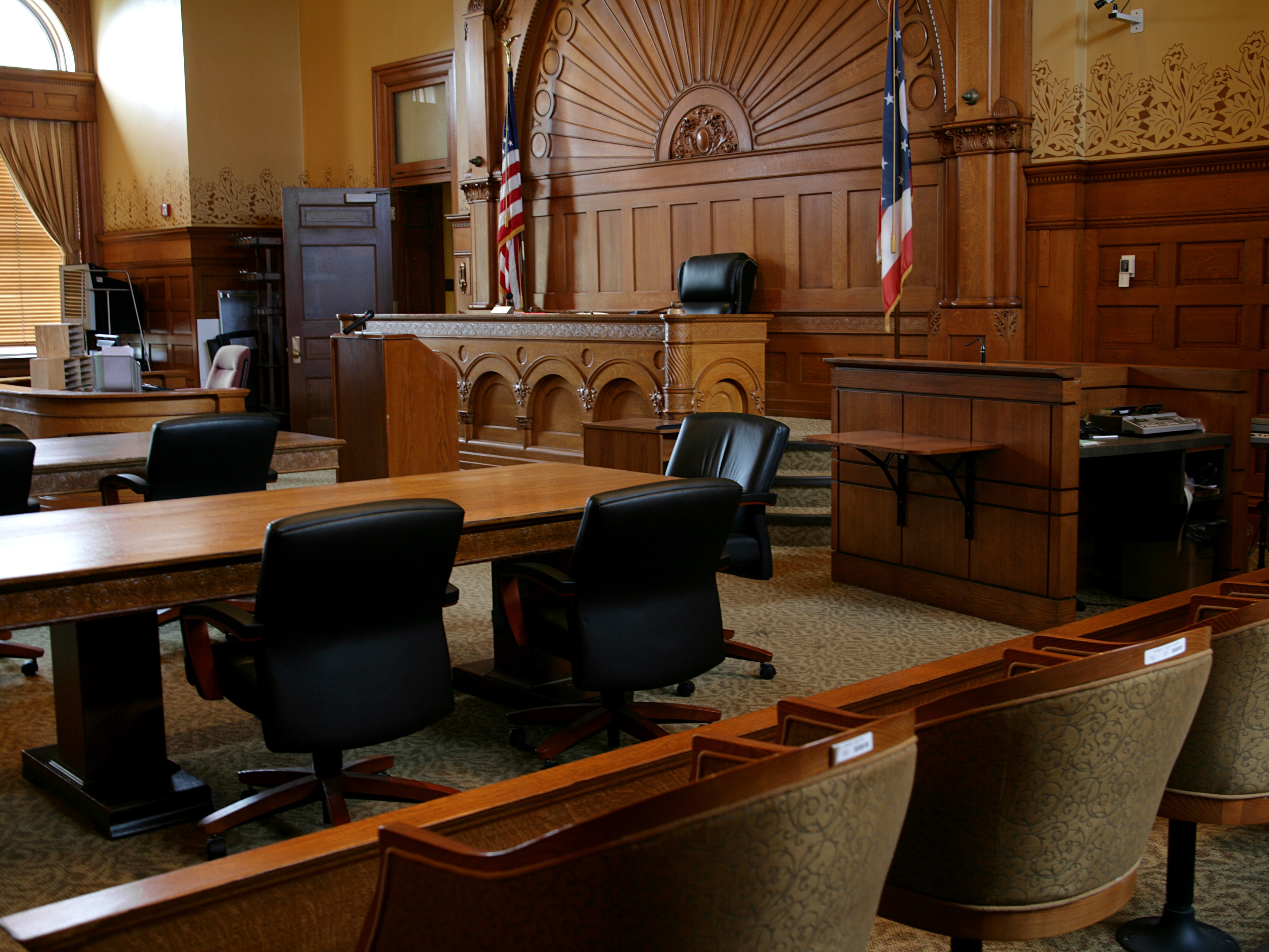 caption: Courtroom