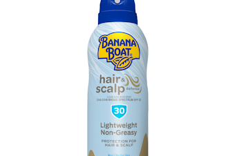 caption: The Connecticut-based Edgewell Personal Care Company said some samples of the Banana Boat Hair & Scalp Sunscreen Spray SPF 30 contained trace amounts of the cancer-causing chemical benzene.