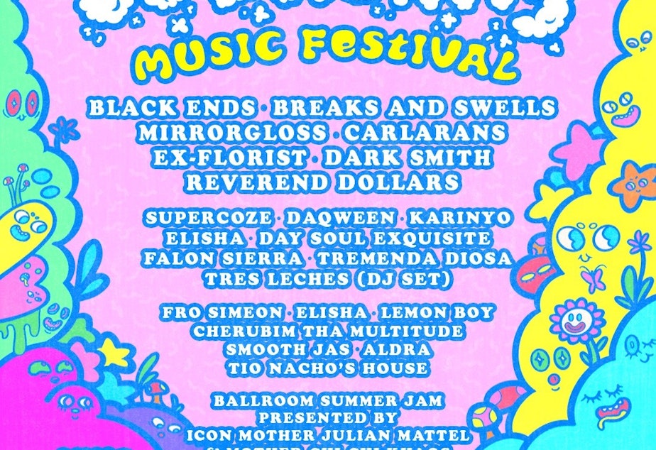 caption: Lineup of So Dreamy Music Festival on Capitol Hill, June 4th-5th 2022
