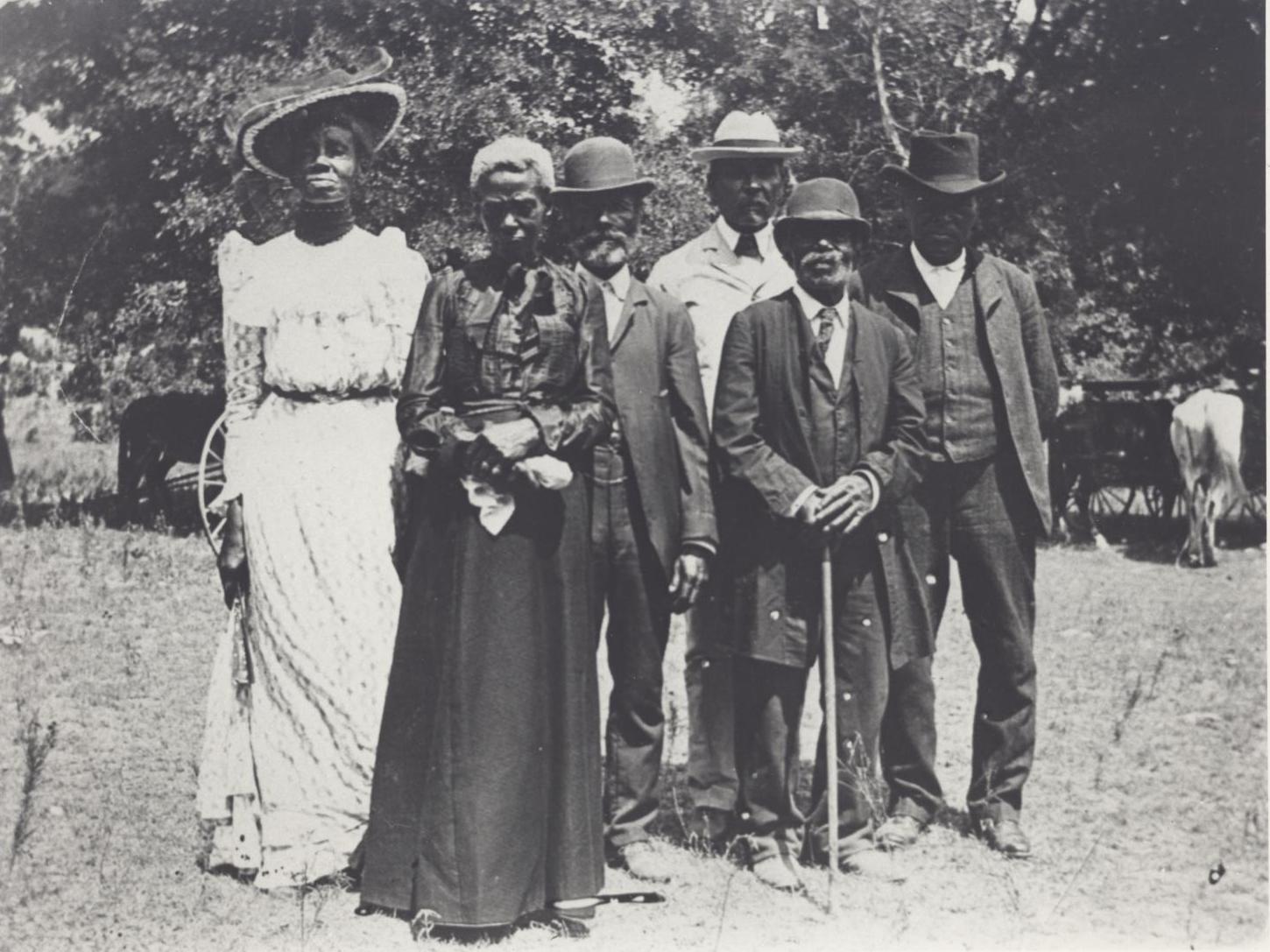 caption: Emancipation Day celebration, June 19, 1900, in Austin, Texas.