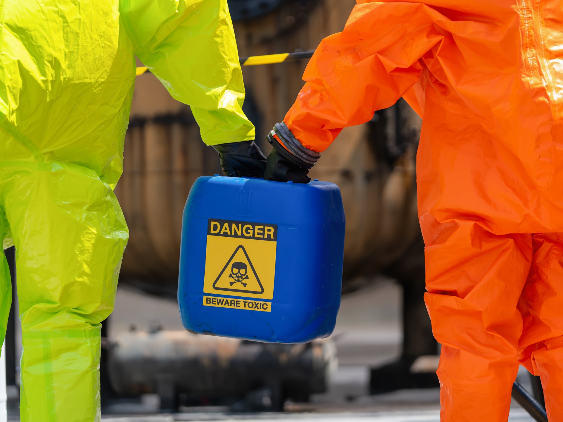 caption: The National Institute for Occupational Safety and Health investigates possible dangerous situations and substances found in the workplace.