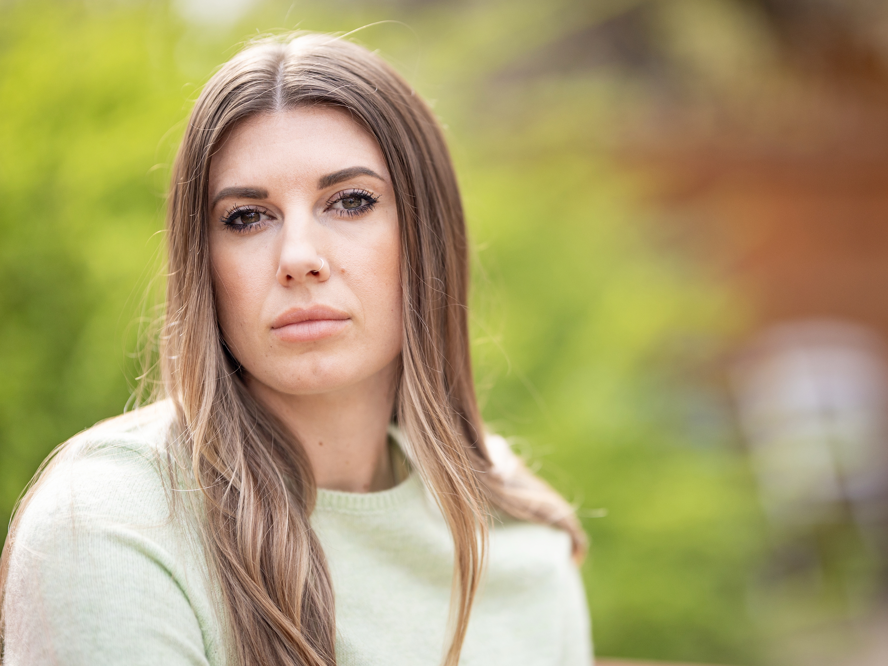caption: Sarah Inama is a teacher in Idaho who had a poster in her classroom that read, "Everyone is welcome here," along with an image of hands with varying skin tones. The poster had never drawn any attention, until recently.