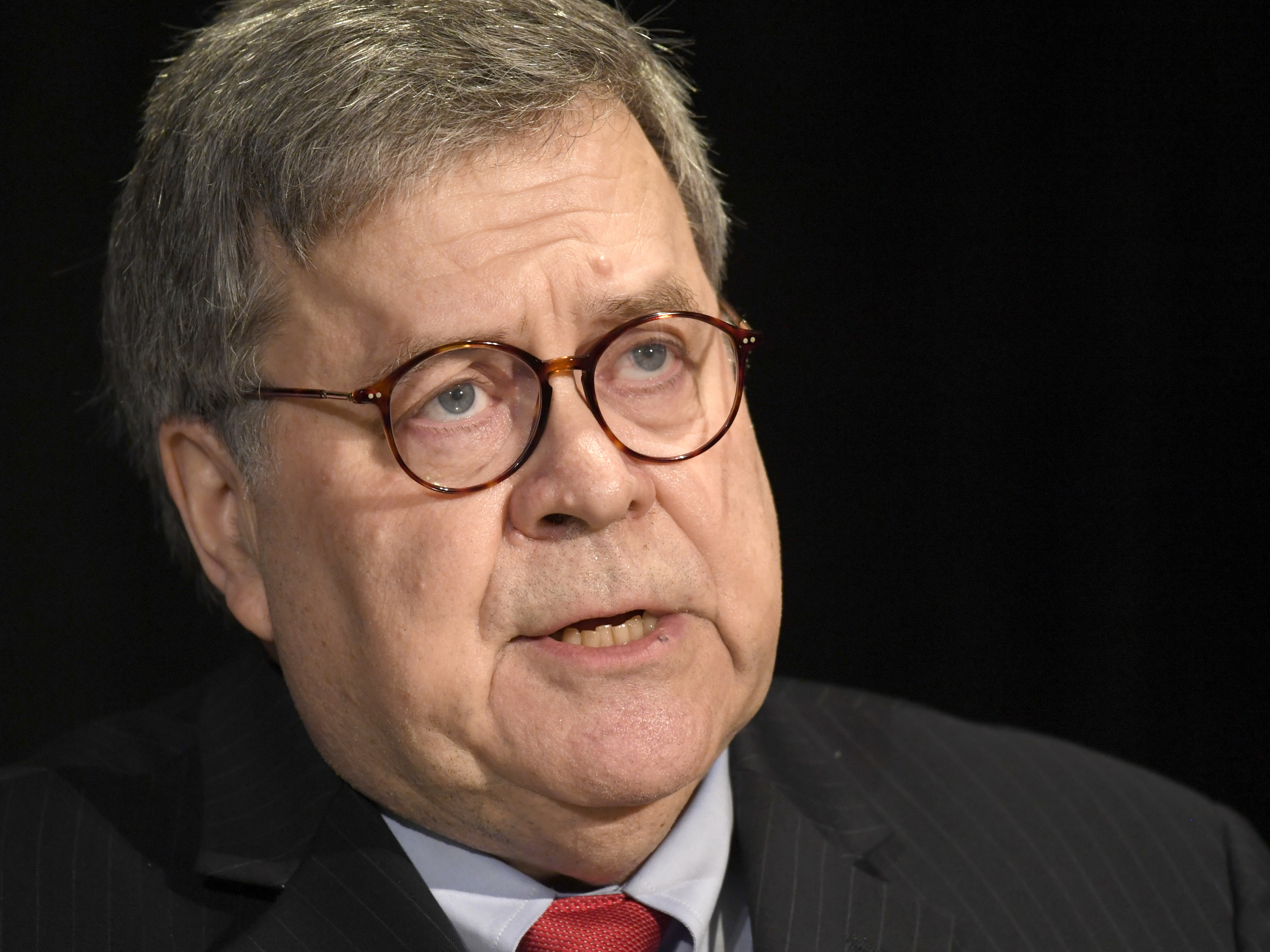 caption: Attorney General William Barr has considered resigning because of President Trump's tweets and remarks.