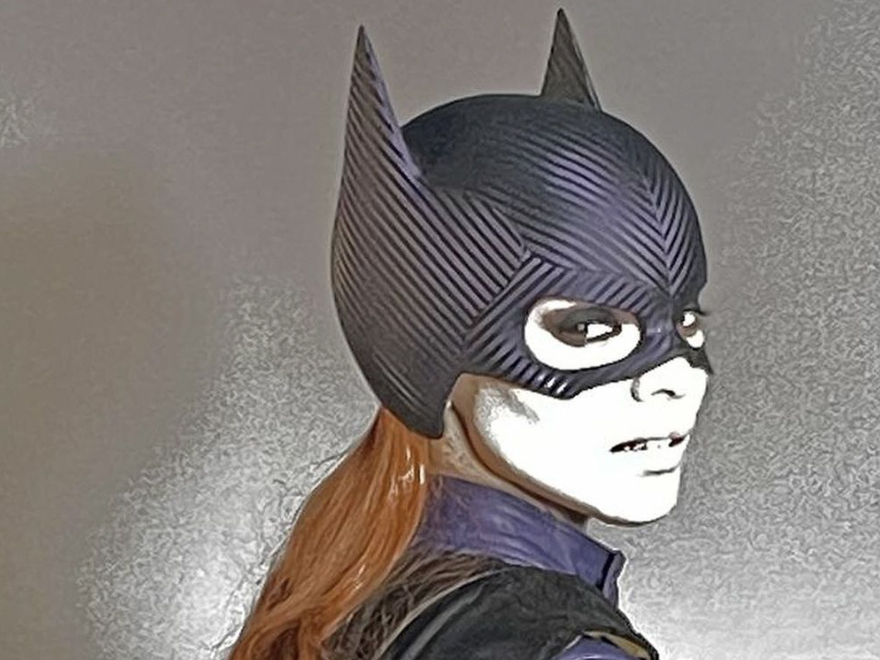 caption: Leslie Grace as Batgirl in the latest incarnation of the superhero.