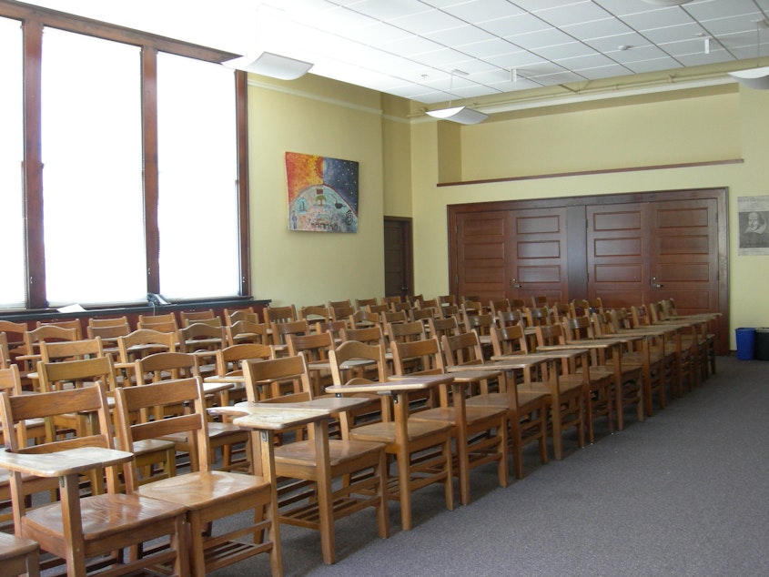 caption: Seattle classroom