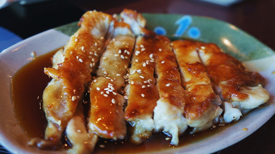 caption: Teriyaki is a Seattle staple, but it may be disappearing.