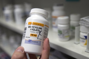 caption: The antibiotic doxycycline hyclate can be used after sex to prevent sexually transmitted infections.