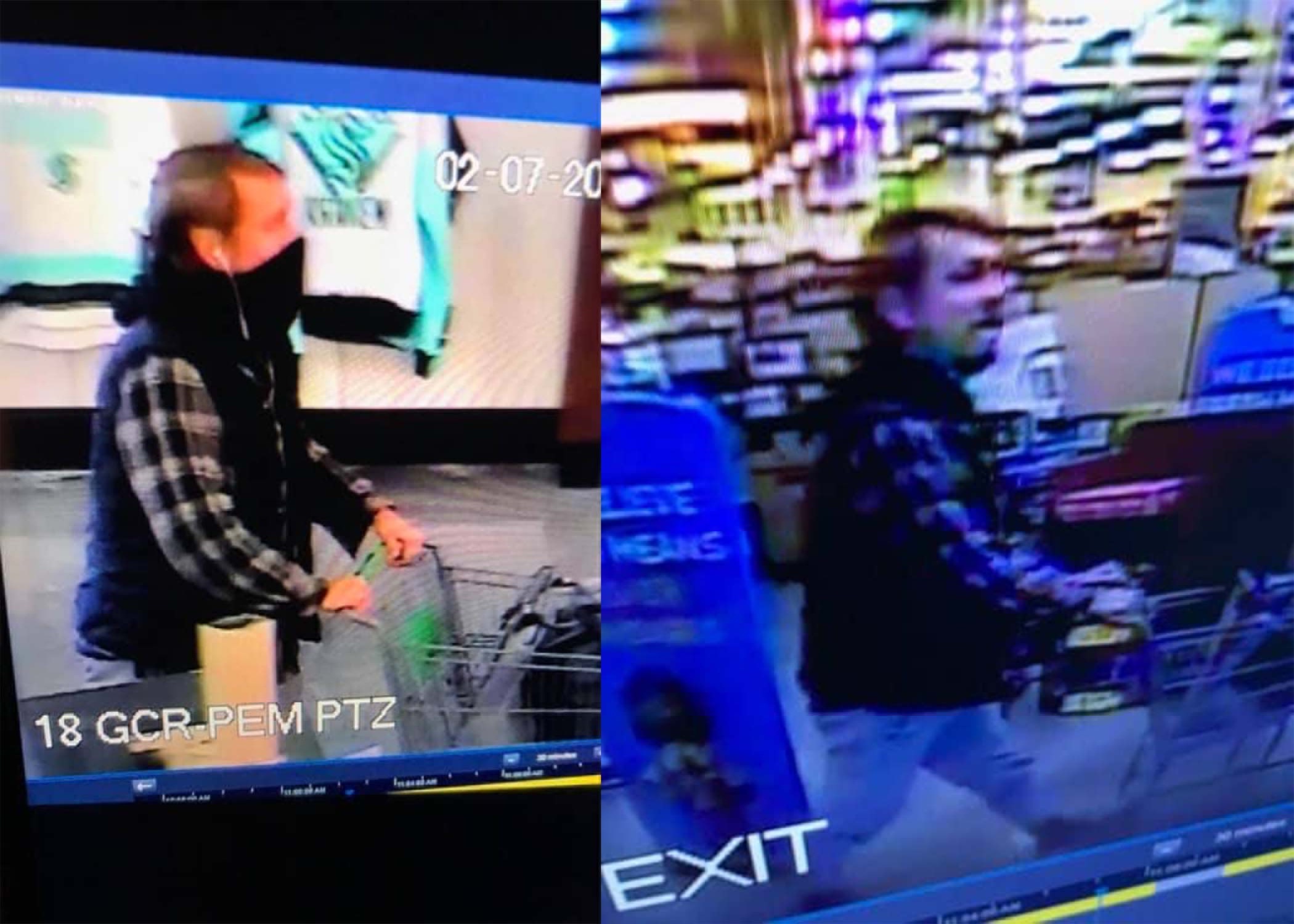 caption:  Police are searching for a suspect who allegedly killed one person and injured another in a shooting at Richland's Fred Meyer.