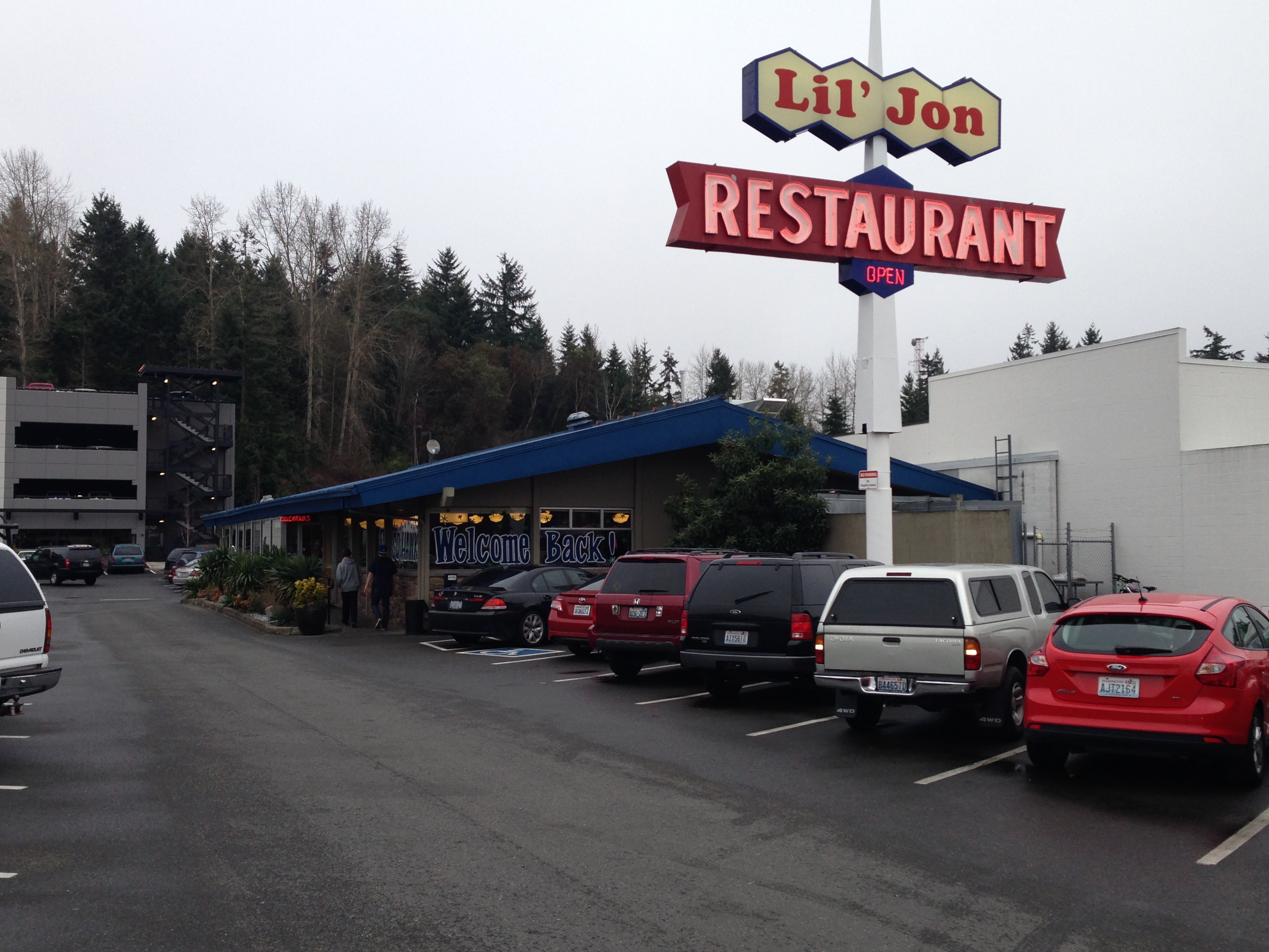 caption: Lil' Jon bounced back from a kitchen fire in June to reopen on Monday. 