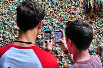 caption: Eat a chunk off the gum wall in Post Alley? Not so sure about that.