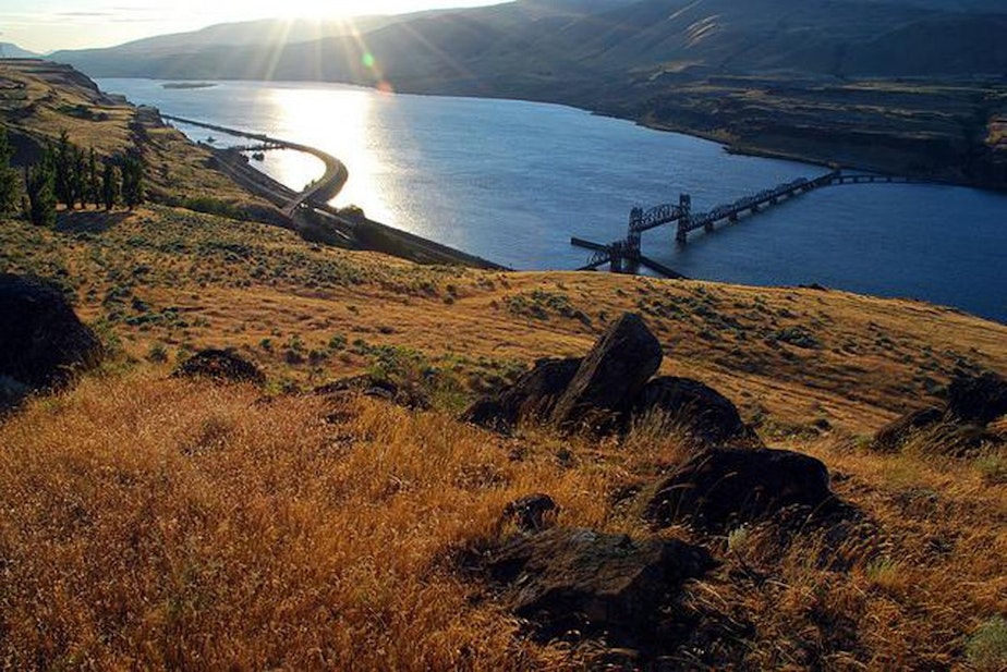 caption: A view of the Columbia River Gorge.CREDIT: GORD MCKENNA/FLICKR-CREATIVE COMMONS