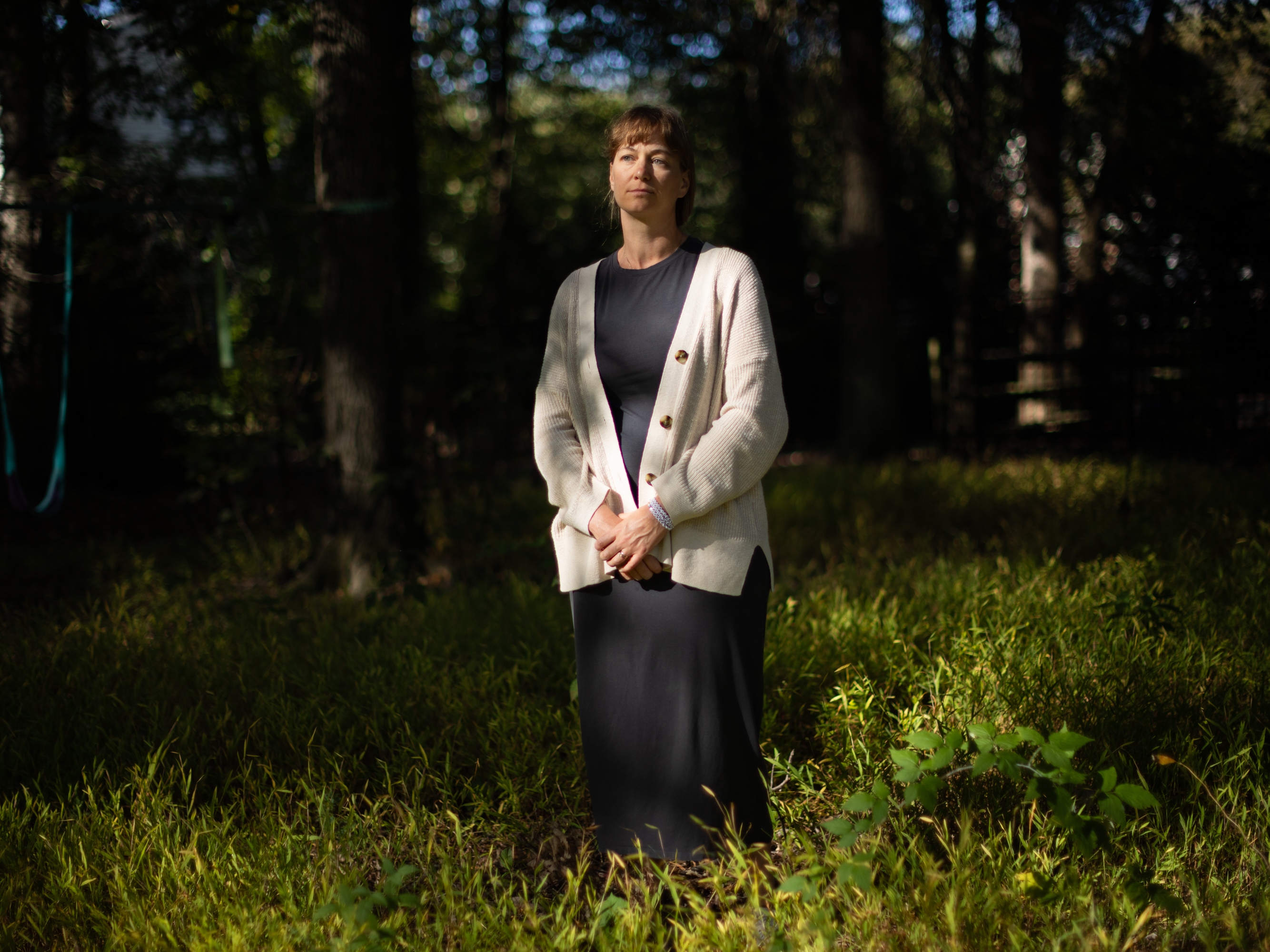 caption: Jenna Norton, a program director with the National Institutes of Health, says she has been put on leave following the end of the government shutdown. She spoke critically of the Trump administration both before and during the shutdown.
