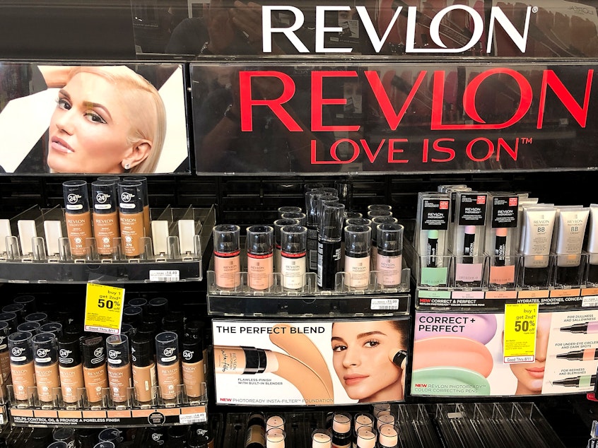 caption: Revlon is filing for Chapter 11 bankruptcy amid heavy debt, competition from newer competitors and supply chain fluctuations.