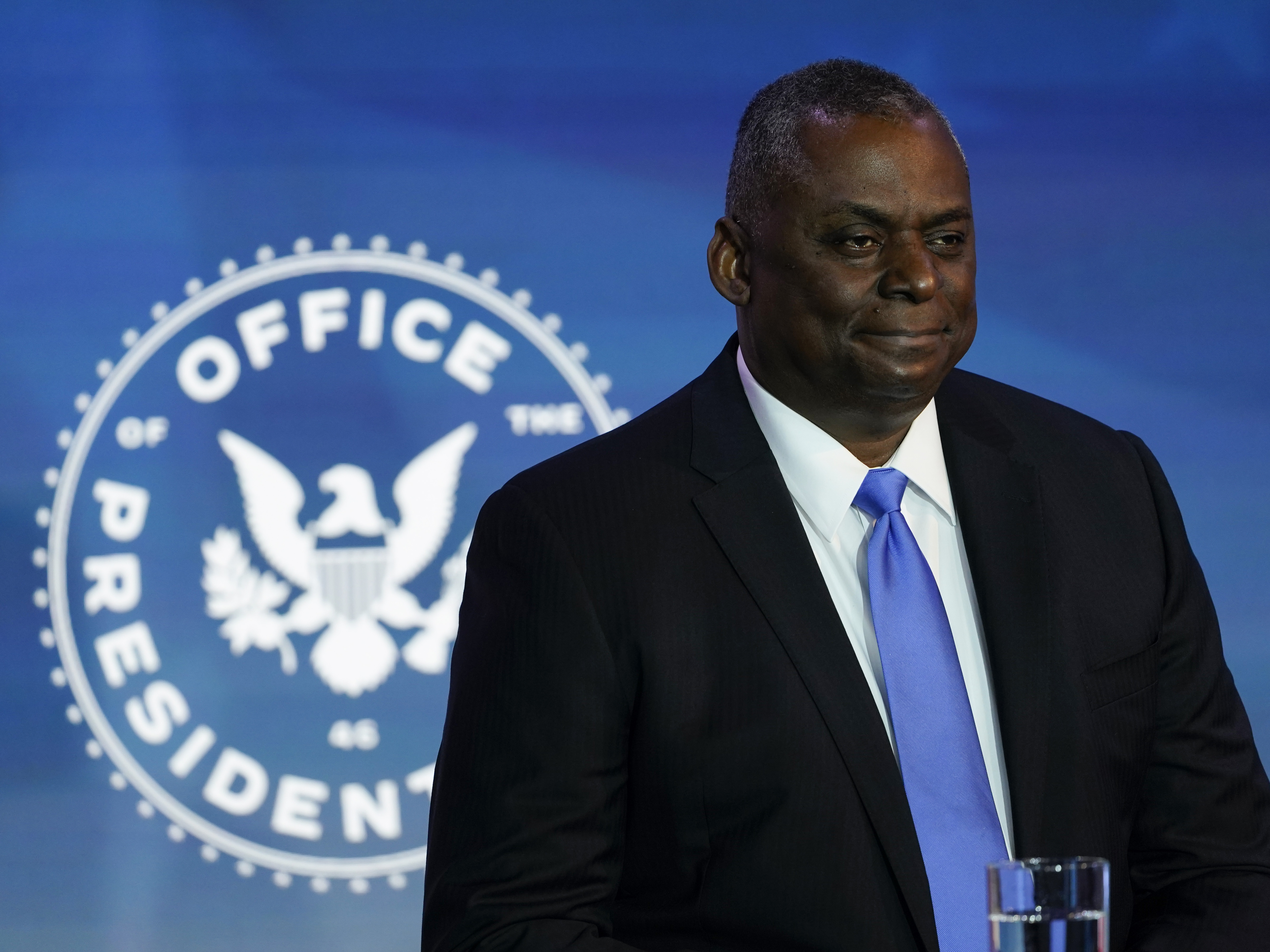 caption: Retired Army Gen. Lloyd Austin, the Biden administration's choice to be secretary of defense, will likely face questions at his confirmation hearing on Tuesday about the stepped up military presence following the insurrection at the Capitol on January 6.