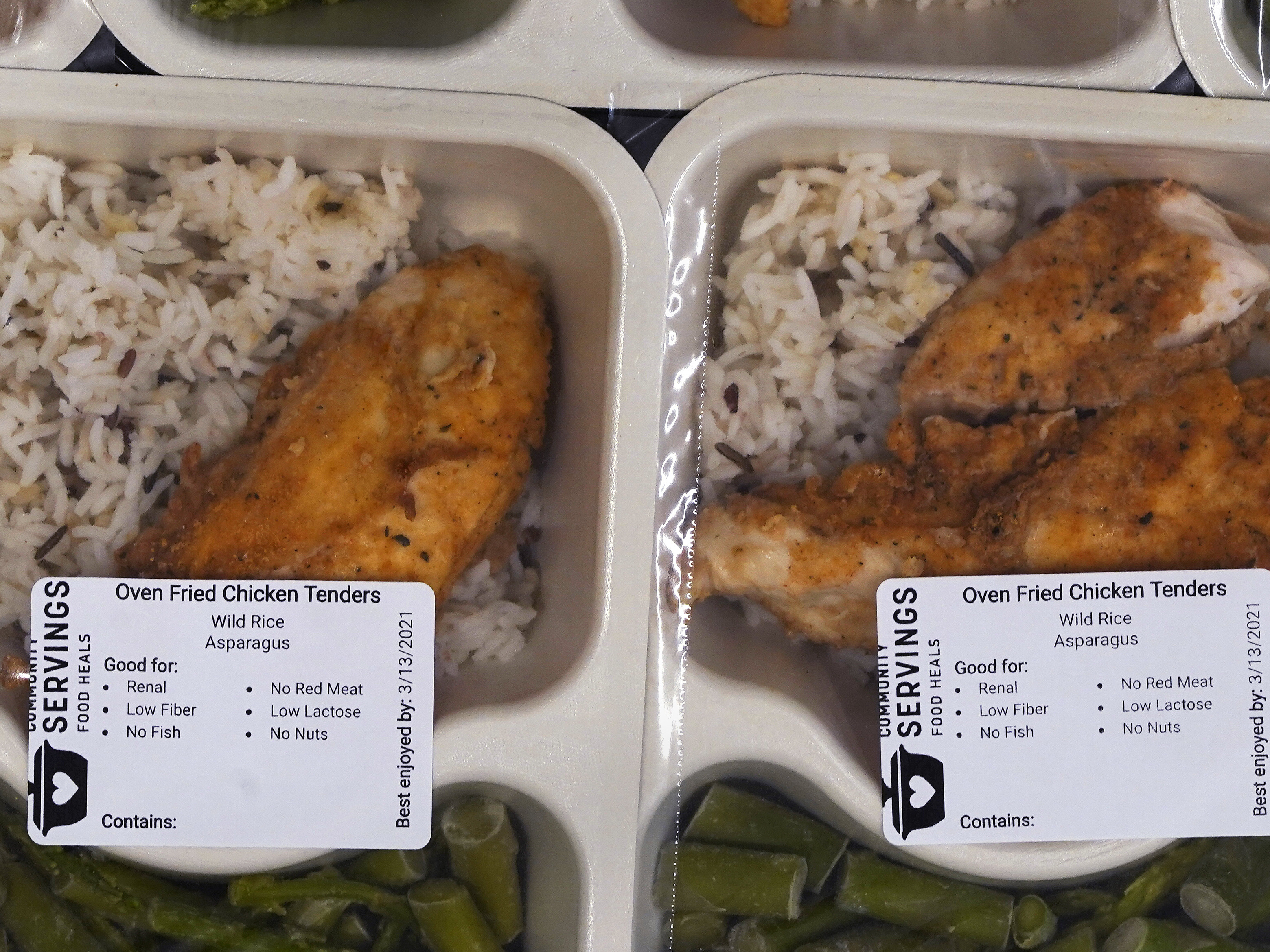 caption: The White House is proposing pilot programs for Medicare to cover medically tailored meals — like the ones in this file photo — as well as nutrition and obesity counselling.