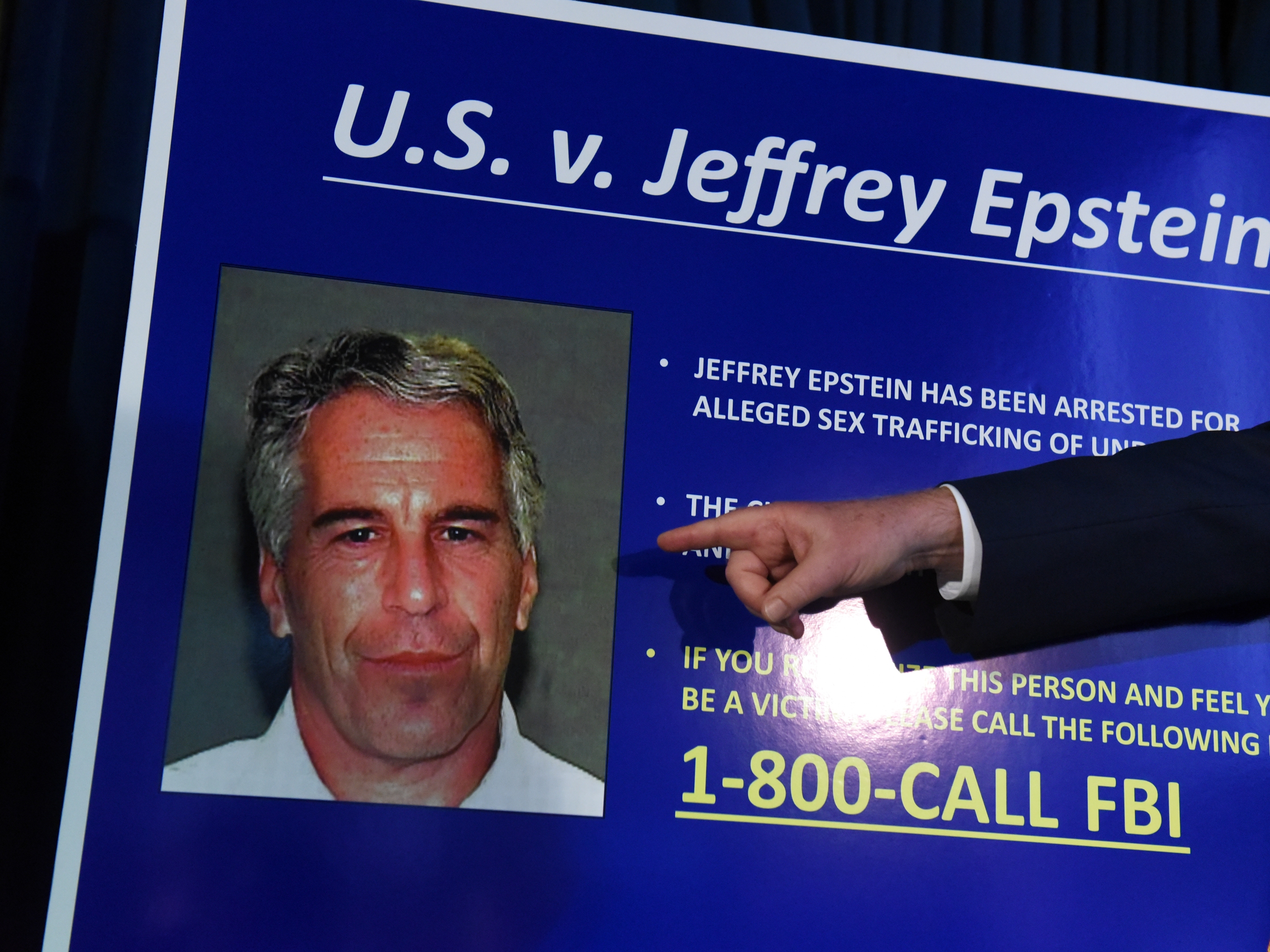 caption: The chairman of the House Oversight Committee says the Justice Department will begin sharing files related to the Jeffrey Epstein investigation starting on Friday. Above, federal prosecutors announce charges against Epstein on July 8, 2019 in New York City.