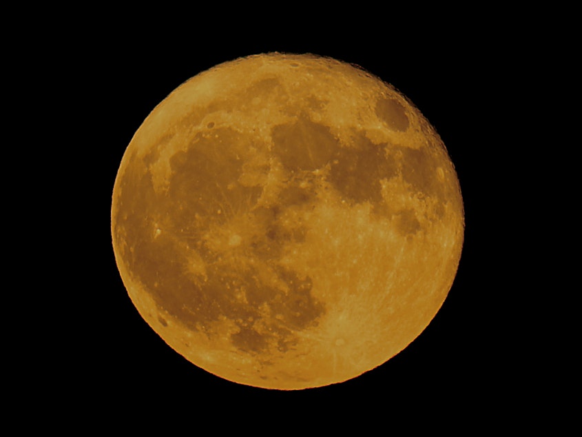 caption: A supermoon seen on July 3, in Kansas City, Mo. The next two supermoons of 2023 will take place at the beginning and end of August.