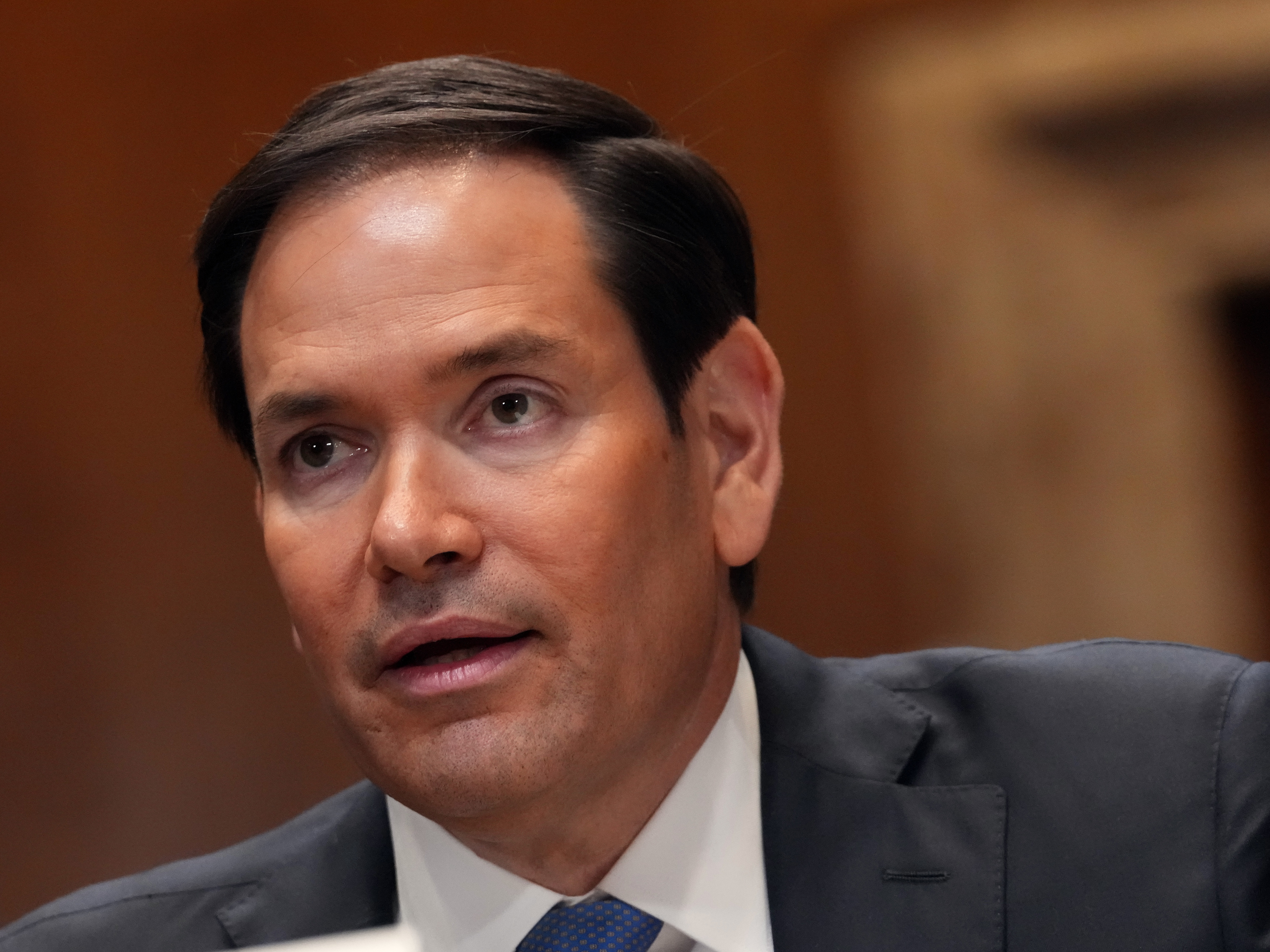 caption: Secretary of State Marco Rubio said in a statement that the students whose visas will be revoked include those "with connections to the Chinese Communist Party or studying in critical fields."