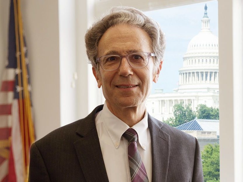 caption: U.S. Agency for Global Media CEO Michael Pack dismissed the heads of all its broadcasters when he took office in June.