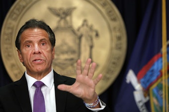 caption: Sexual harassment allegations made against Gov. Andrew Cuomo by two former aides will be examined by independent investigators hired by the New York state attorney general's office.