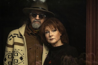 caption: Kathleen and Michael are portrayed on Friday, March 8, 2024, at their home in Seattle. 