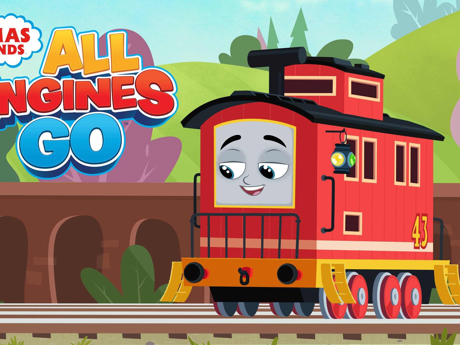 caption: Bruno the Brake Car is the first autistic character on the <em>Thomas & Friends</em> TV series. "He is funny, smart, and he's a very relaxed character," says Elliott Garcia, who voices the character for the the show's U.K. version.