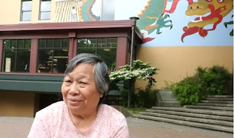 caption: Tang Fung Chin was forced out of her apartment in Seattle's Chinatown-International District in 2015