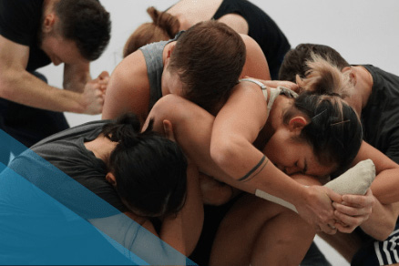 caption: Whim W'him dancers