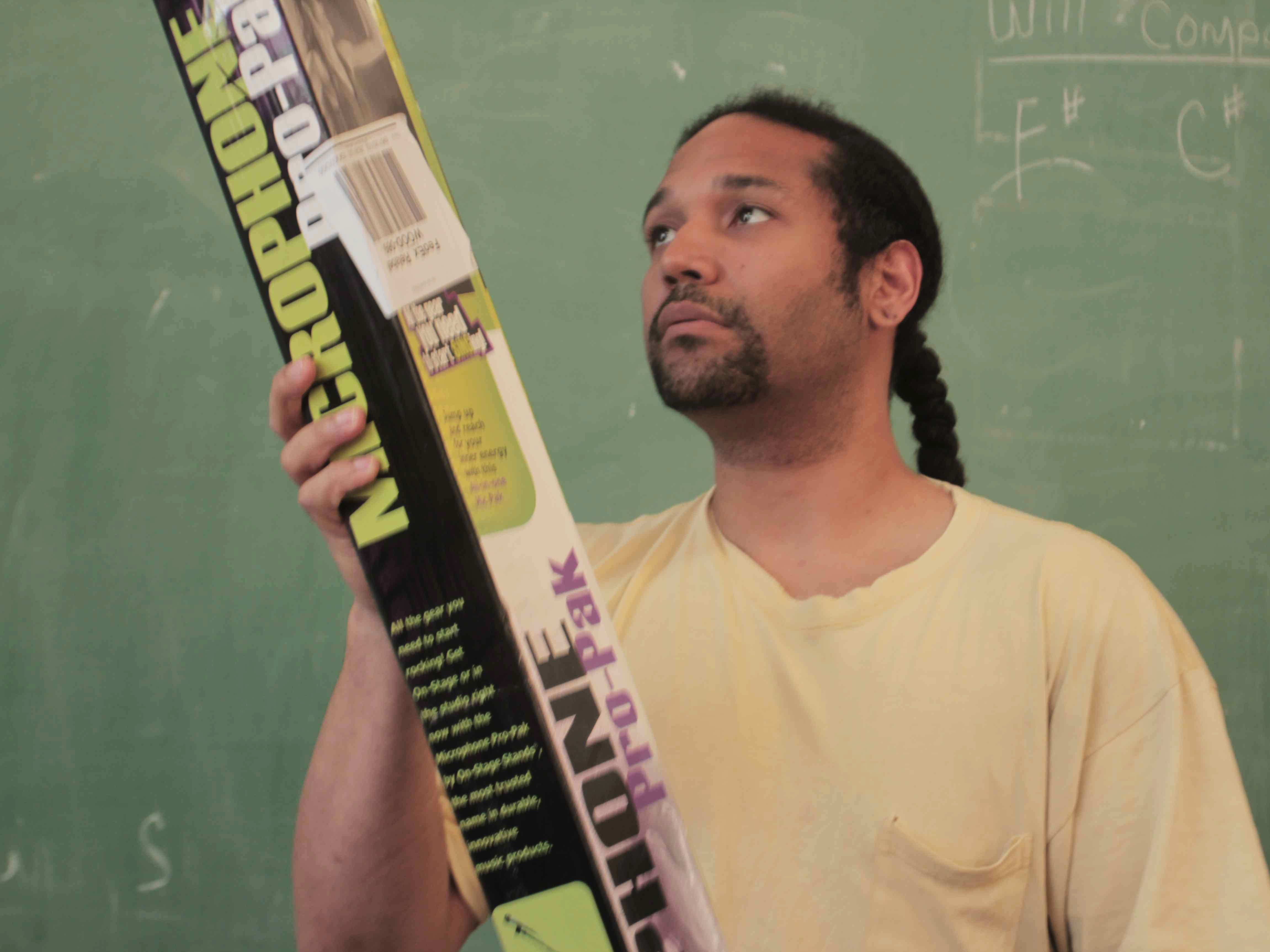 caption: "What makes this pandemic so scary is all the unknown factors," writes 40-year-old Mohammed Monsuri.