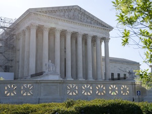 caption: The U.S. Supreme Court on Friday issued a ruling on access to mifepristone, a drug widely used in medication abortions. The case was brought to the high court after a federal judge decided earlier this month that the Food and Drug Administration improperly approved the medication 23 years ago.