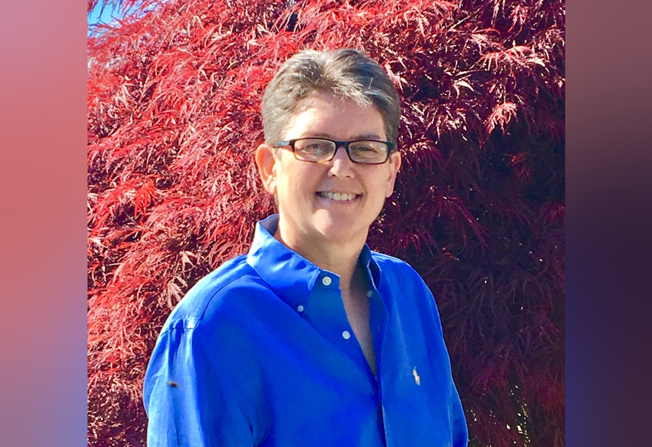 caption: Major Mitzi Johanknecht, the first woman to lead the King County SWAT team, is running for sheriff. She says recent sex abuse allegations against Urquhart influenced her decision to run.