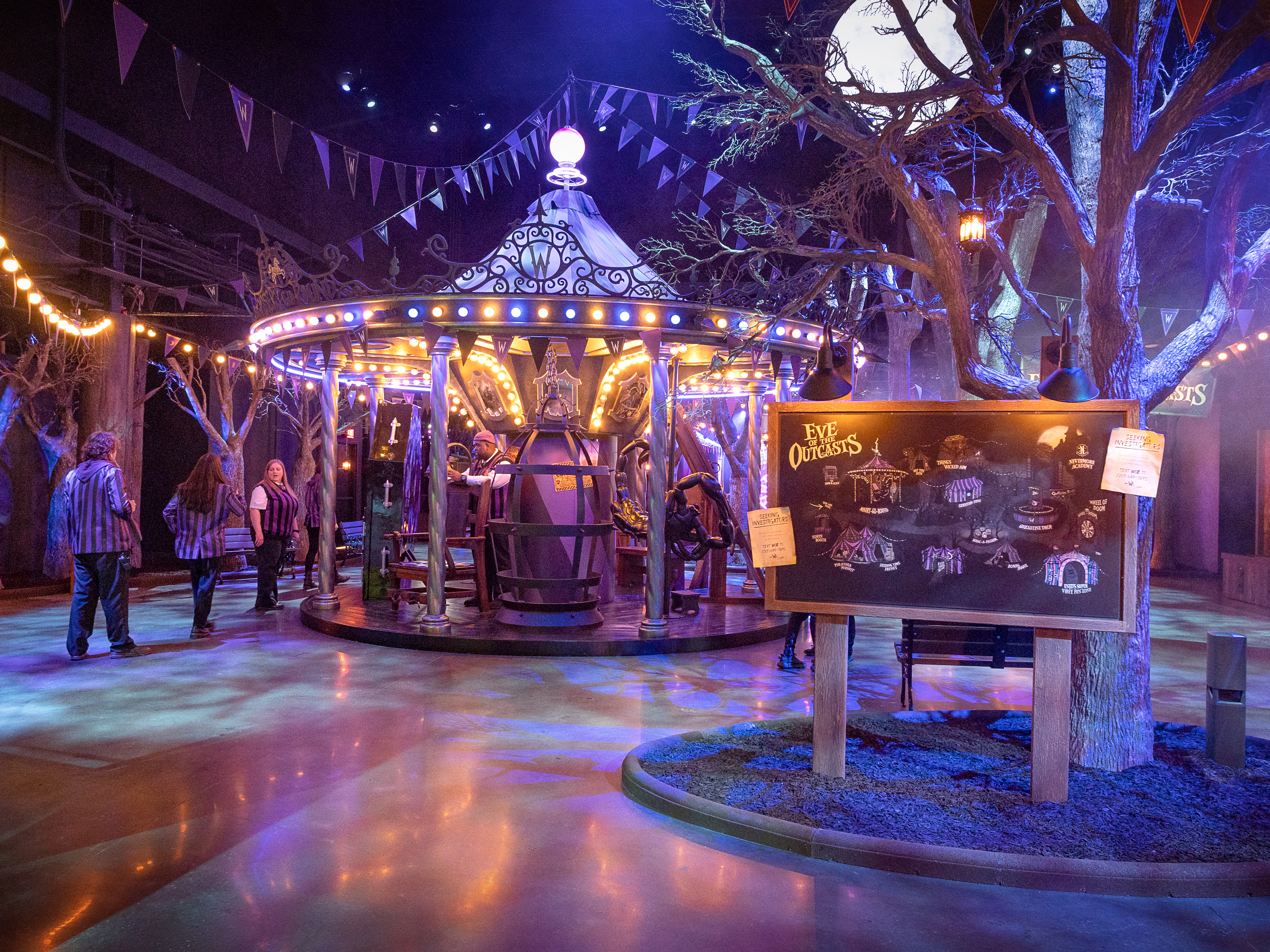 caption: The first Netflix House opens in King of Prussia Mall outside Philadelphia on Wednesday.